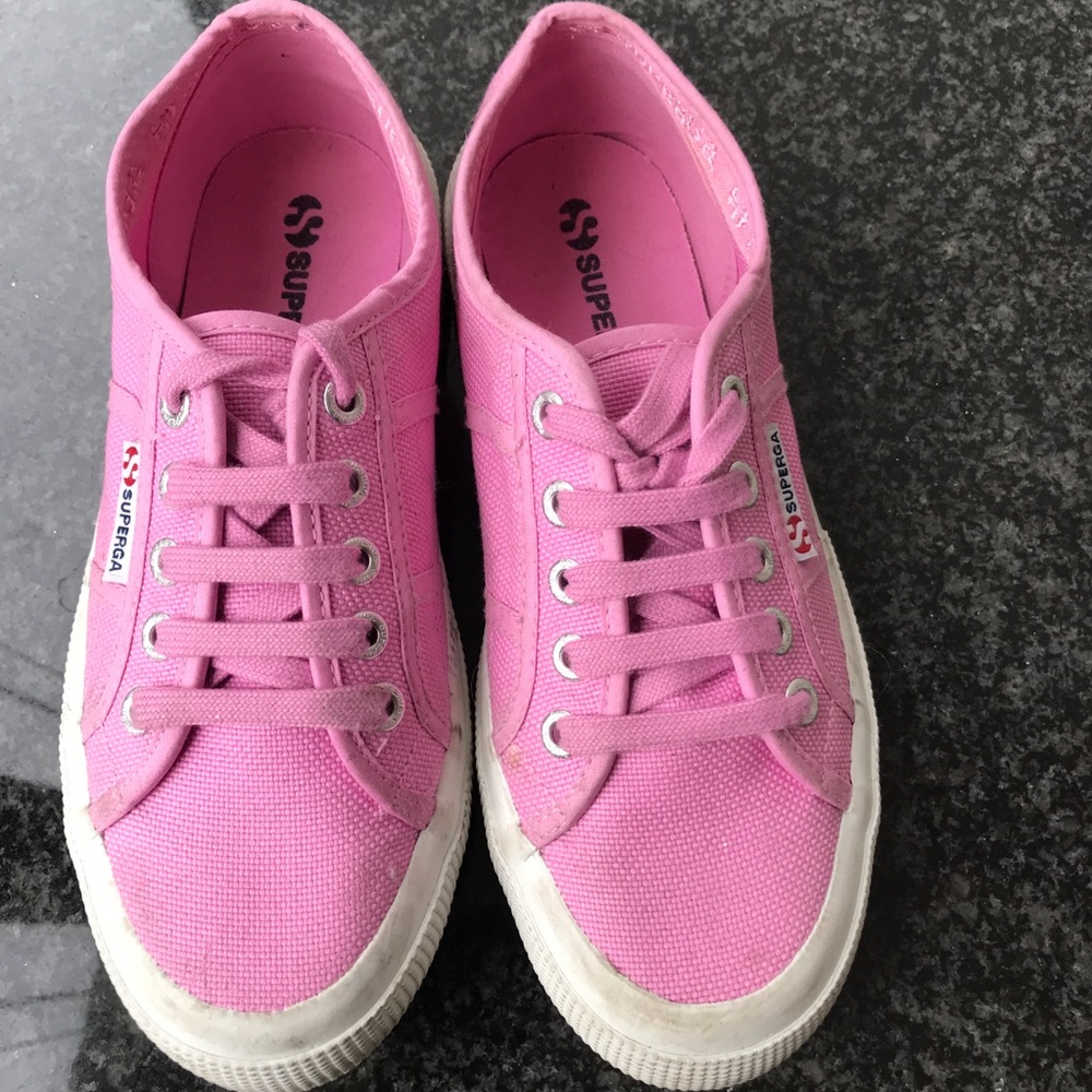 Superga pink sneakers
